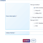 Change address in NPS account