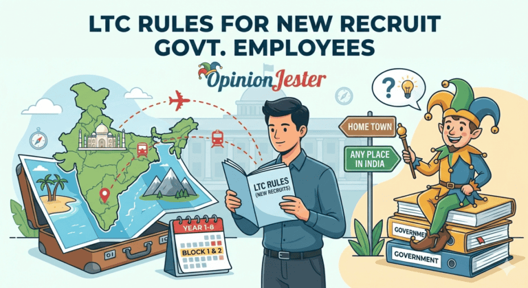 LTC Rules for New Recruit Government Employee