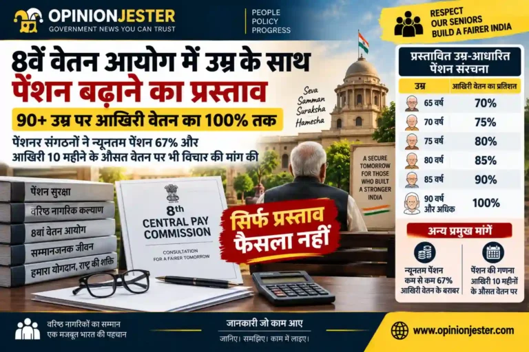 8वें वेतन आयोग के सामने पेंशनरों की मांग, 65 से 90 साल की उम्र के साथ पेंशन बढ़ाने का प्रस्ताव 4 8th-pay-commission-age-linked-pension-demand8th-pay-commission-age-linked-pension-demand