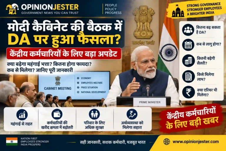 मोदी कैबिनेट की बैठक में DA पर हुआ फैसला? केंद्रीय कर्मचारियों के लिए बड़ा अपडेट 4 central-government-da-hike-cabinet-meeting-63-percentcentral-government-da-hike-cabinet-meeting-63-percent