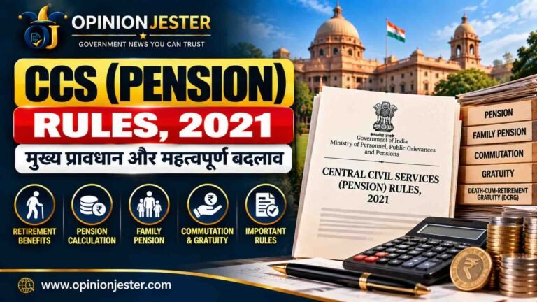 CCS Pension Rules 2021: Pension, Gratuity & Family Pension 1 CCS Pension Rules 2021: Pension, Gratuity & Family Pension