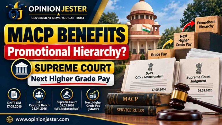 MACP में Promotional Hierarchy या Next Grade Pay? Supreme Court का फैसला 2 MACP Promotional Hierarchy: Supreme Court का फैसला