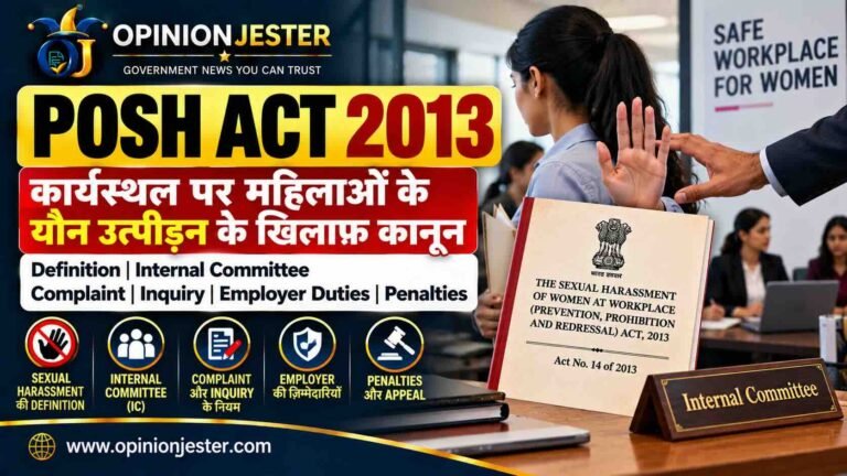 POSH Act 2013: Workplace Sexual Harassment के नियम 4 posh-act-2013-workplace-sexual-harassment-rules