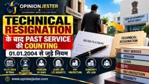 Technical Resignation के बाद Past Service की Counting: 01.01.2004 से जुड़े नियम